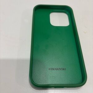 Swarovski Emerald Green Phone Case